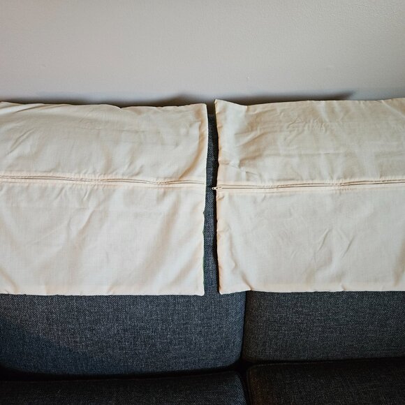 Set of Two Cushion Covers 18" Stripes NWT - Picture 3 of 8